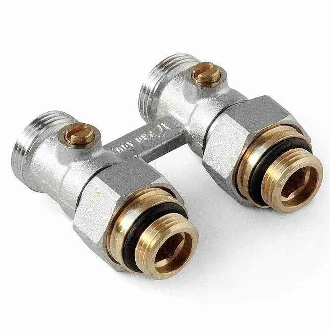 Нижнее подключение g1 2 Узел нижнего подключения VALFEX 1/2"x3/4"Н прямой с ниппелями - купить в интерне