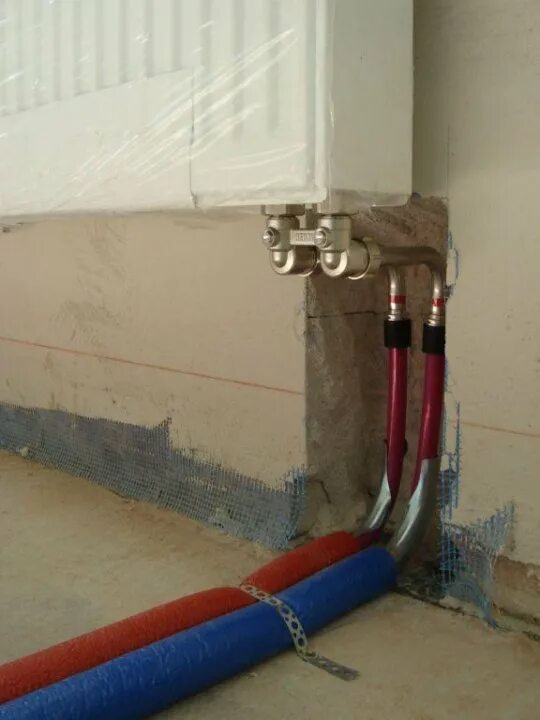 Нижнее подключение радиаторов rehau Неактивно