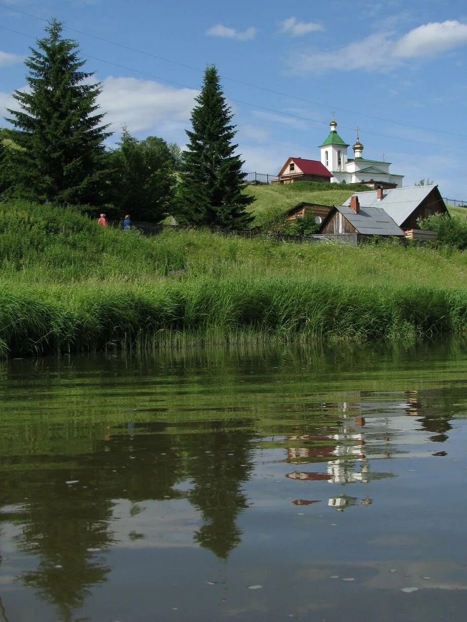 Нижнее село фото Фото "Нижнее село" из альбома "Чусовая, июль 2011"