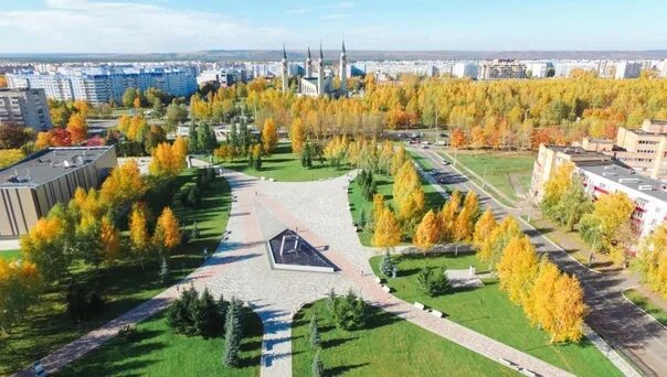 Нижнекамск фото города On the official birthday of Nizhnekamsk, trees will be planted, a parade of tram