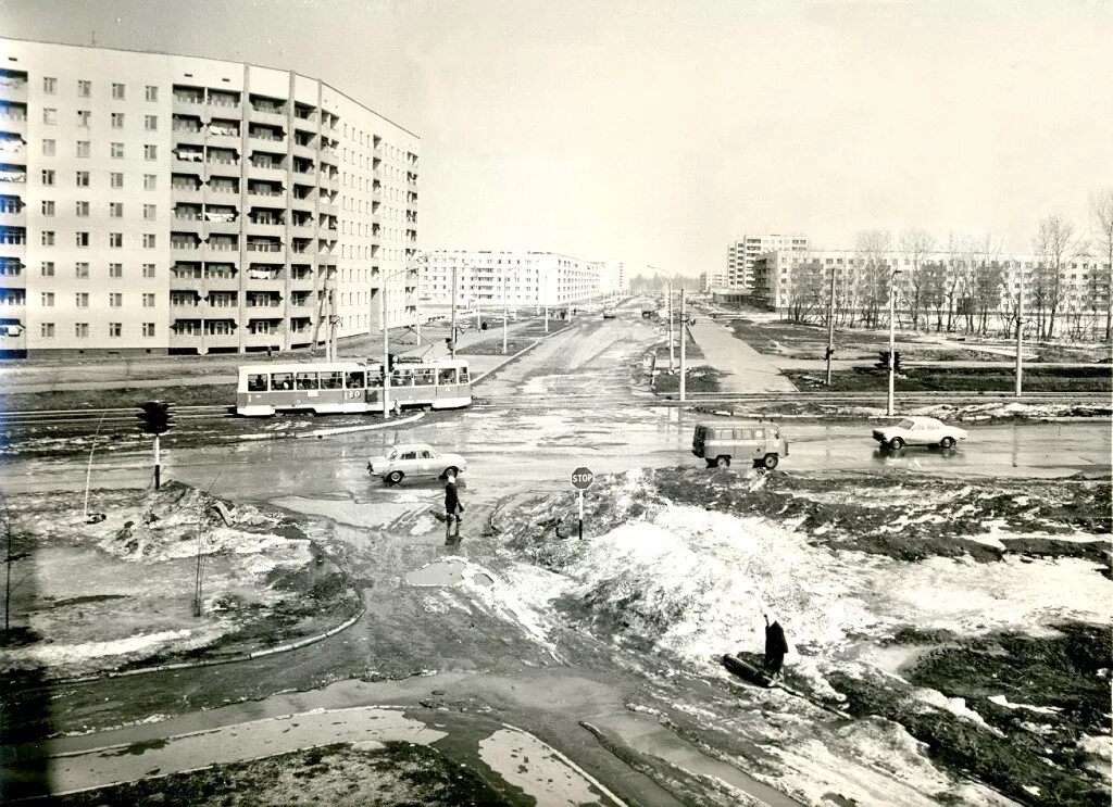 Нижнекамск история фото Нижнекамск, 71-605 (КТМ-5М3) № 80; Нижнекамск - Старые фотографии - Фото - Город