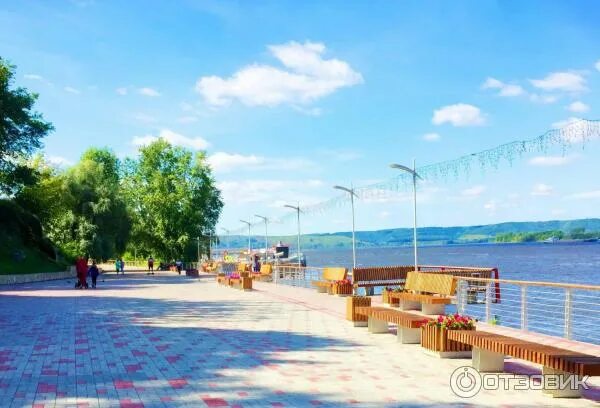 Нижнекамск набережная фото Отзыв о Набережная реки Камы (Россия, Нижнекамск) Очень красивое место для прогу