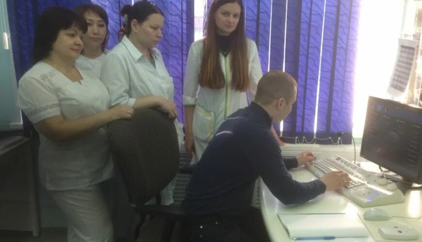 Нижневартовский онкологический диспансер спортивная ул 9а фото Мастер-класс по выполнению исследований на компьютерном томографе - Нижневартовс