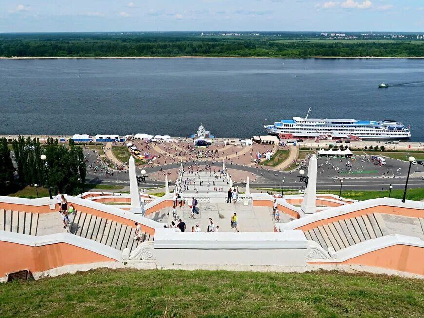 Нижневолжская набережная нижний фото Нижне-Волжская набережная, Нижний Новгород - где находится на карте, как добрать
