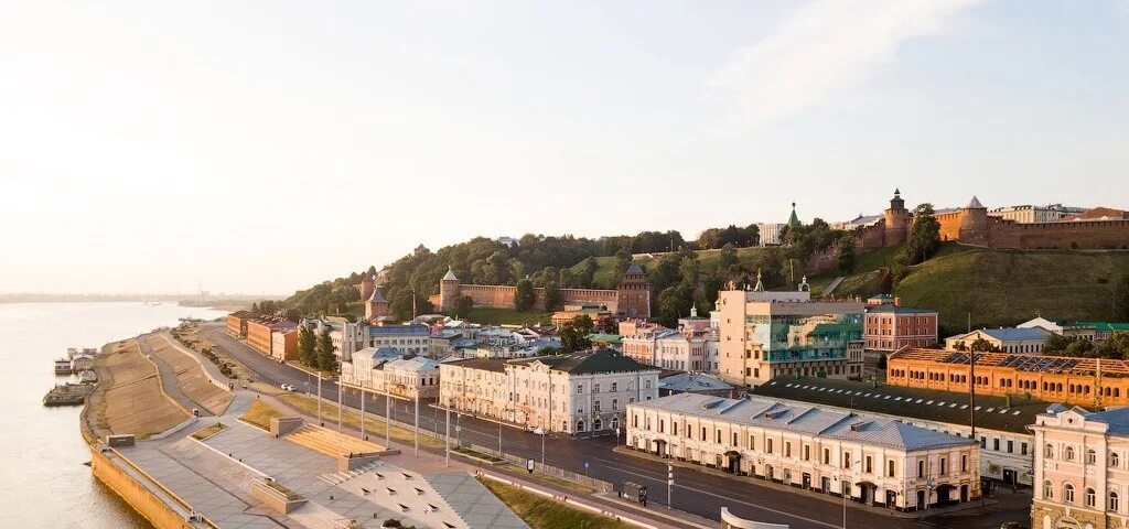 Нижневолжская набережная нижний новгород фото Нижний Новгород и Городец получат федеральные средства на создание единого турис