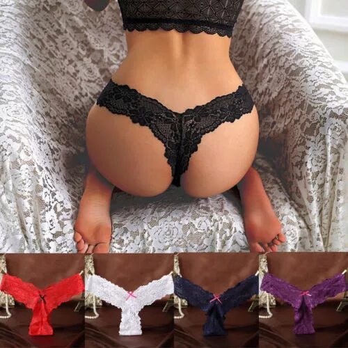 Нижние белье стринги фото Sexy Lace Panties Underwear Women G String Briefs for Women Thongs and G Strings