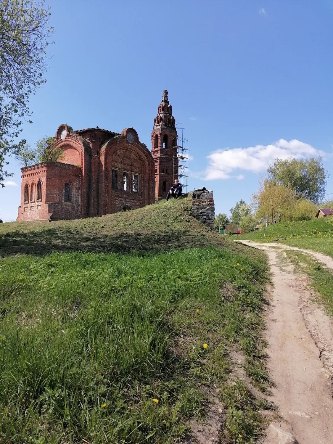 Нижние подгоричи фото деревни Храм Николая Чудотворца, д. Нижние Подгоричи Калужская область, Перемышльский ра
