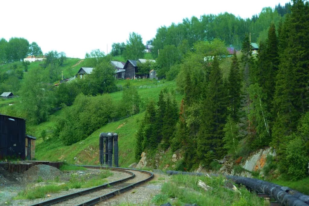 Нижние серги фото Фото Нижние Серги. ЖД на метзавод. в городе Нижние Серги