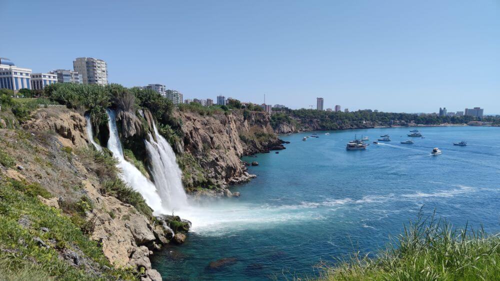Нижний дюденский водопад анталья ручей дюден фото Водопад Нижний Дюден - СаратовТур