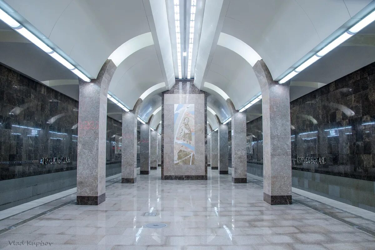 Нижний фото метро Nizhny Novgorod - Station "Gorkovskaya" - Photo - Urban Electric Transit