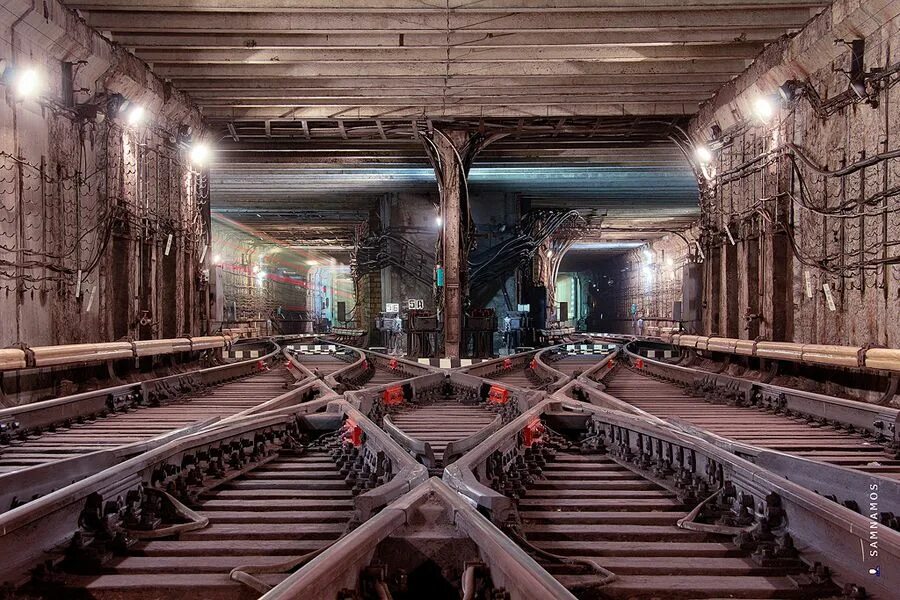 Нижний фото метро Bellow Underground tube, Derelict, Underground