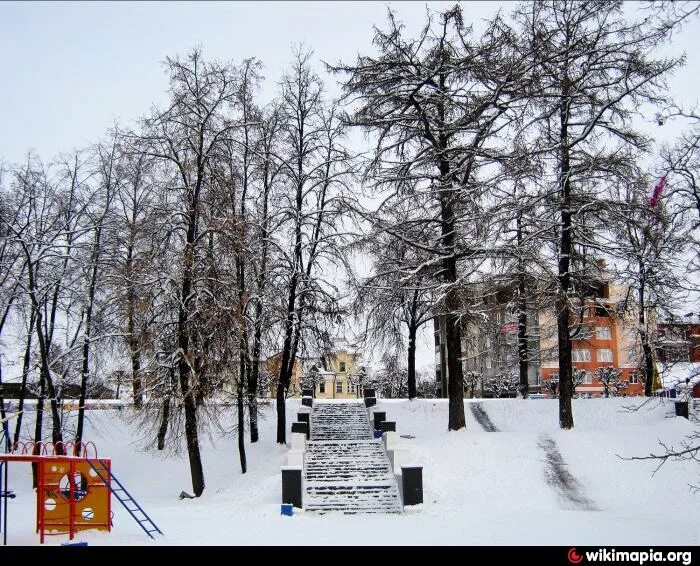 Нижний городской парк рязань фото Нижний городской сад ("Пьяный парк") - Рязань