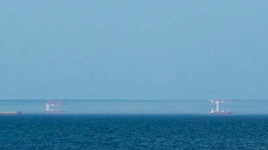 Нижний мираж фото В Одессе над морем видели мираж - Главные Одесские новости онлайн. Последние нов