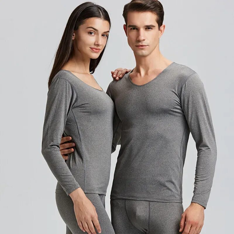 Нижний муж фото Thermal Underwear Set Men Women Warm Winter Spring Autumn Long Johns Cotton Ther
