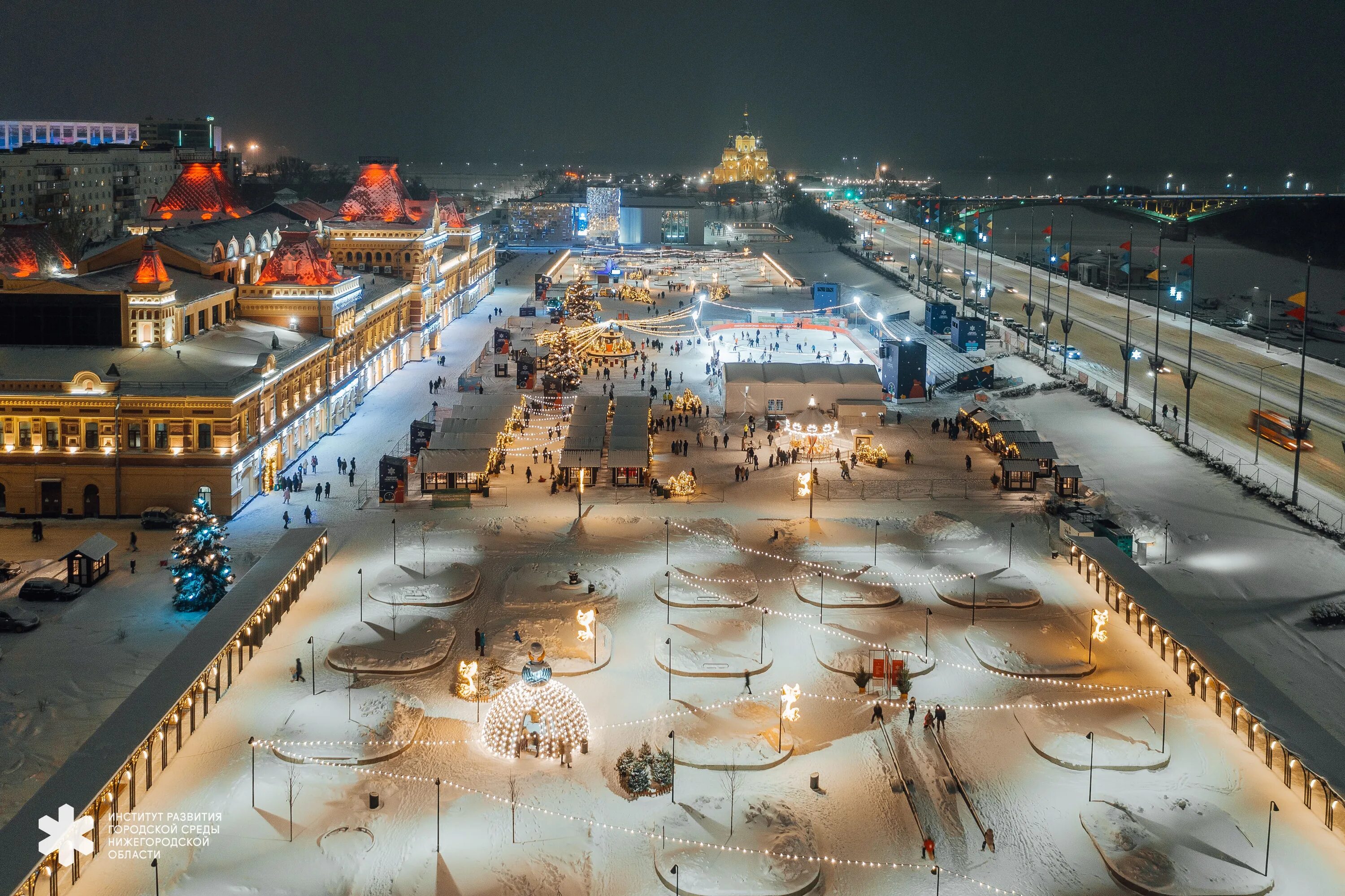 Нижний новгород 2024 год фото При поддержке ОМК выполнили масштабную реконструкцию площади исторической Нижего