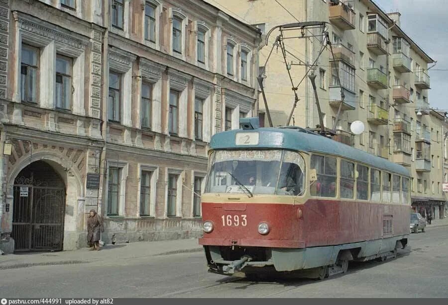 Нижний новгород 90 года фото Nizhny Novgorod, Tatra T3SU 1693 - Photo - Urban Electric Transit