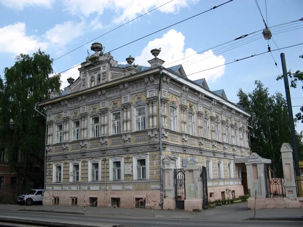 Нижний новгород фото домов Панорама: Дом купца Н. С. Чеснокова, достопримечательность, Ильинская ул., 60, Н