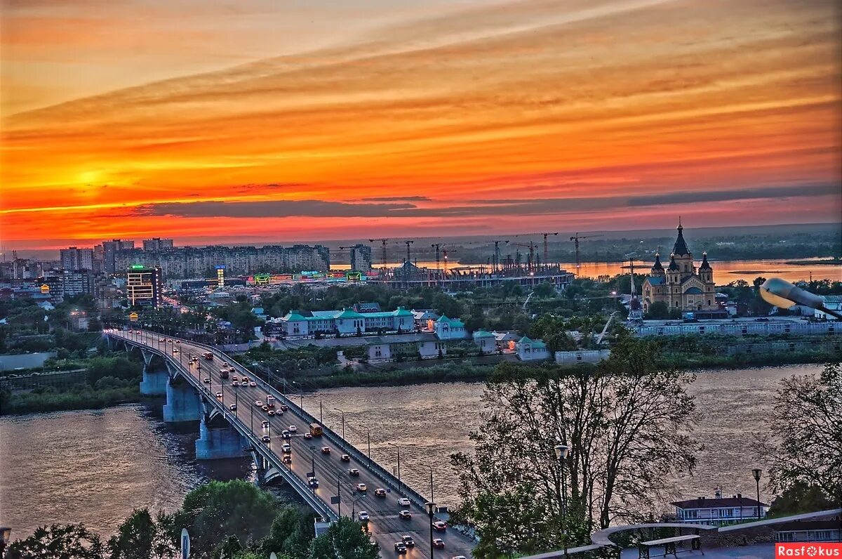 Нижний новгород фото канавинского района Фото: Вечер в Нижнем Новгороде. Пейзажный фотограф Петр Попов. Город. Фотосайт Р