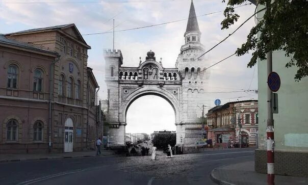 Нижний новгород фото канавинского района Нижегородская Триумфальная арка.