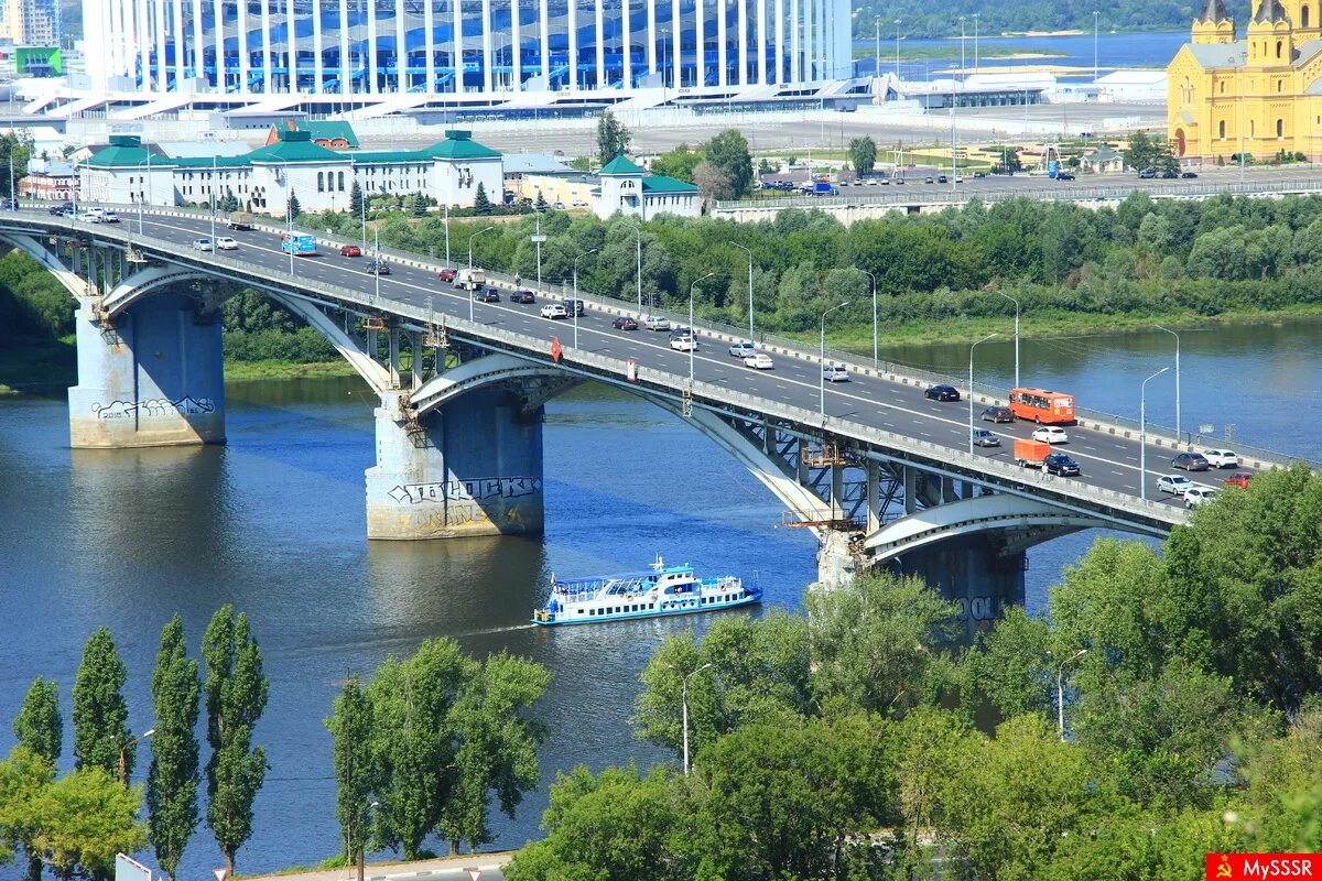 Нижний новгород фото мостов Нижний новгород мост фото YugNash.ru