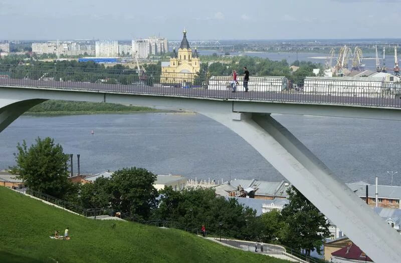 Нижний новгород фото мостов Ещё немного лета (10 фото - Нижний Новгород, Россия) - ФотоТерра