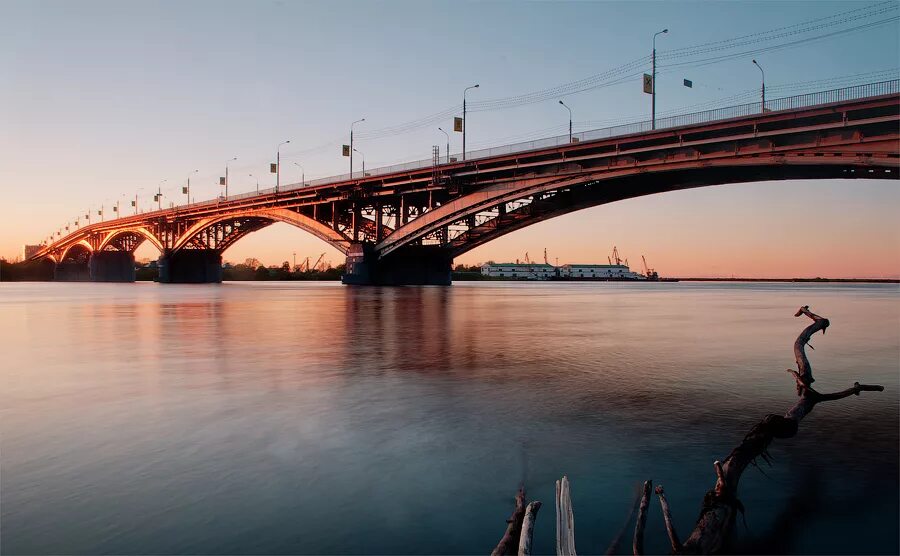Нижний новгород фото мостов Вид на Канавинский мост / Фото Нижнего Новгорода / Автор: Сергей Булатов