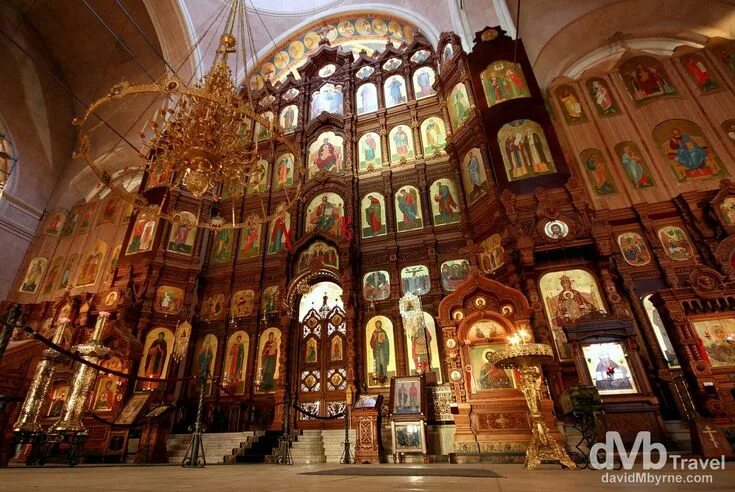 Нижний новгород фото собор Interior da Catedral da Igreja Ortodoxa Russa Santo Alexander Nevsky em Nizhny N