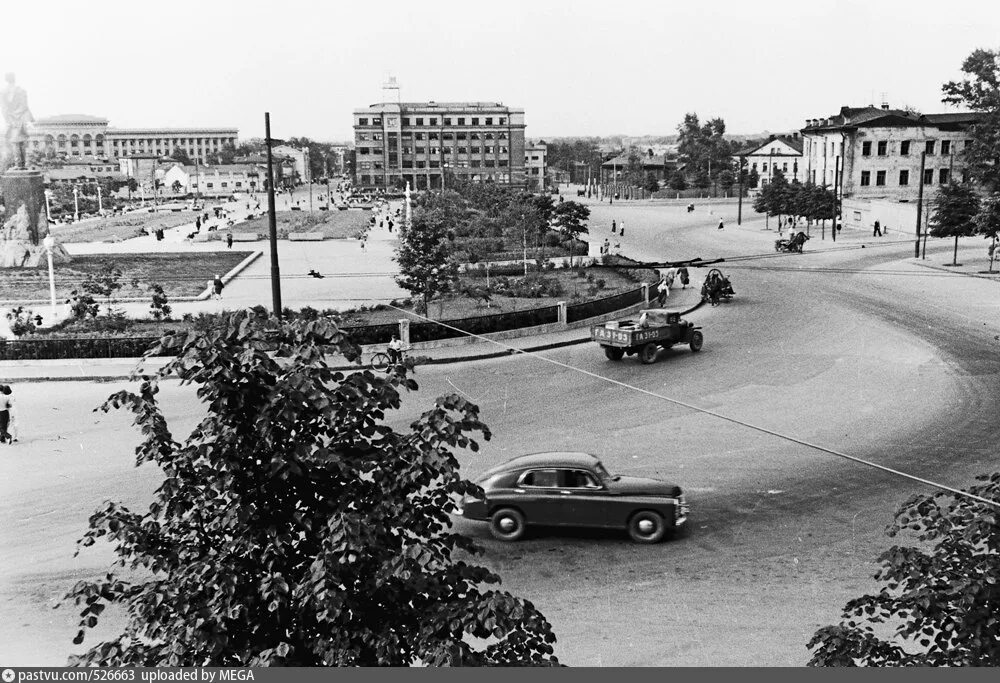 Нижний новгород фото ссср Площадь Горького - Retro photos