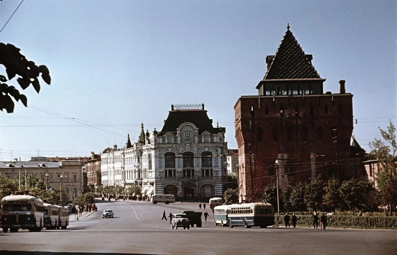 Нижний новгород фото ссср Старые фотографии № 38. Горький (Нижний Новгород) 1950-е - DRIVE2