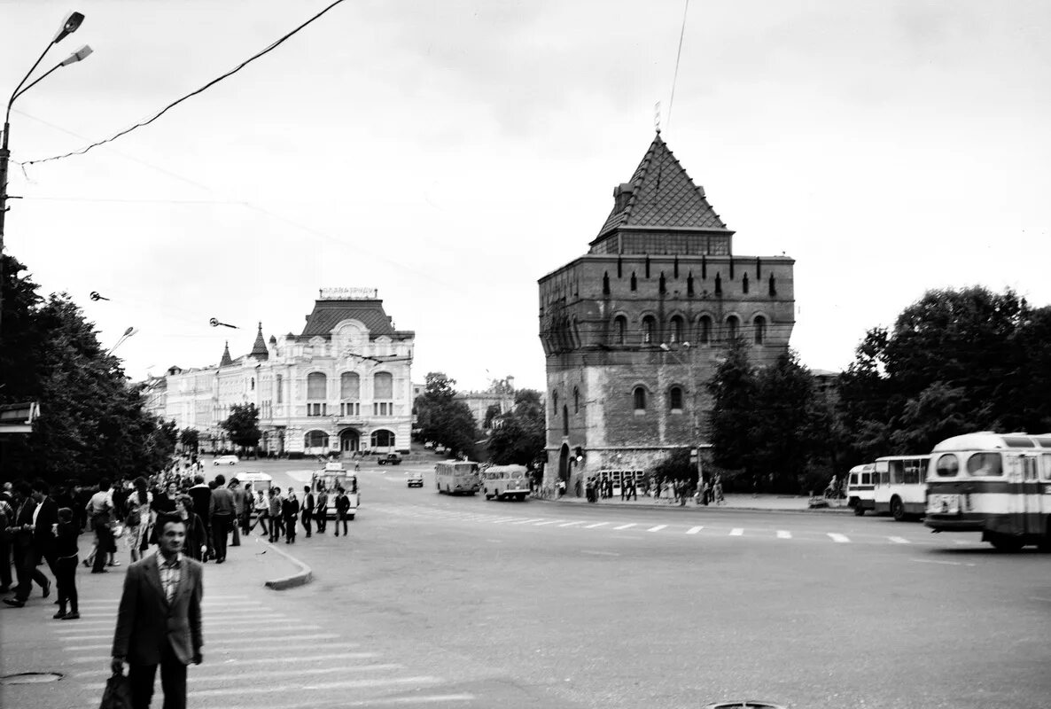 Нижний новгород фото ссср Нижегородская область - Старые фотографии - Фото - Автобусний транспорт