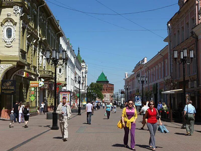 Нижний новгород фото улиц города Туристический Нижний Новгород
