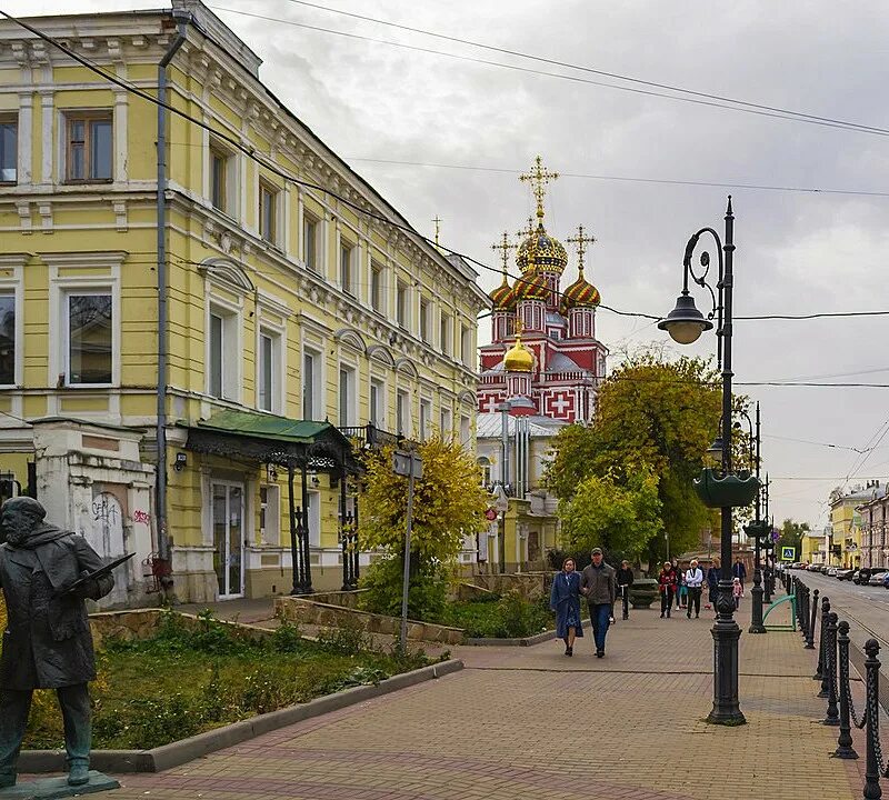 Нижний новгород фото улиц города Рождественская улица в Нижнем Новгороде: информация и фото, где находится Рождес