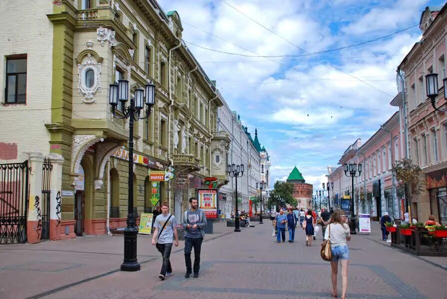 Нижний новгород фото улиц города Пешеходная экскурсия по Покровке "Главная улица города" - цена 3 000 ₽, отзывы, 