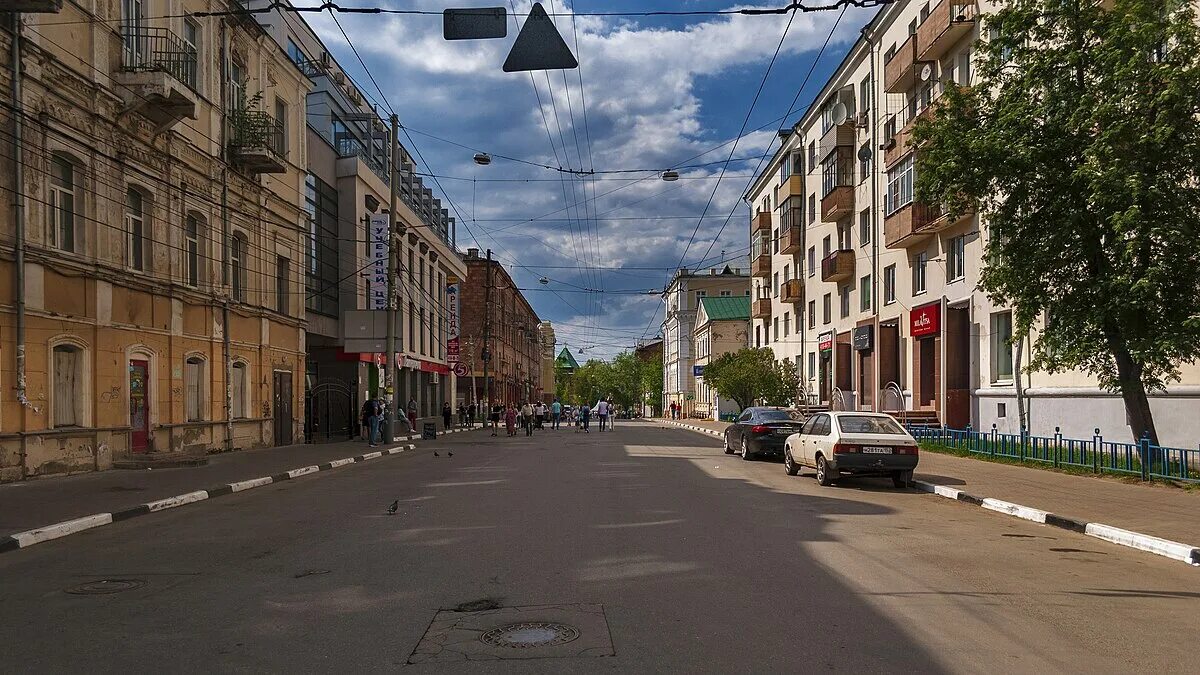 Нижний новгород фото улиц города Файл:Ulyanov Street in Nizhny Novgorod.jpg - Википедия