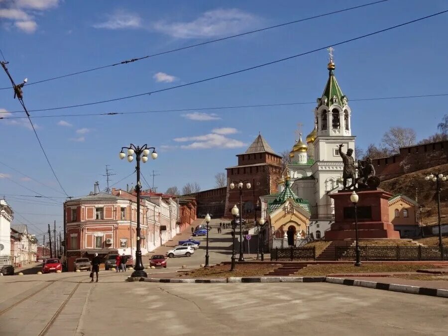 Нижний новгород фото улиц города История старейшей улицы города - Рождественской. Михаил Чистяков