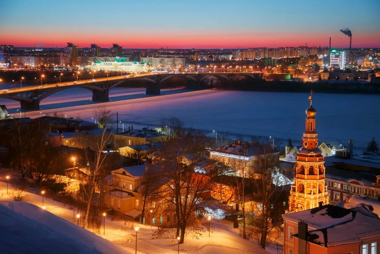 Нижний новгород красивые фото Экскурсия "Нижегородские вечерние огни", Нижний Новгород - цена 900 ₽