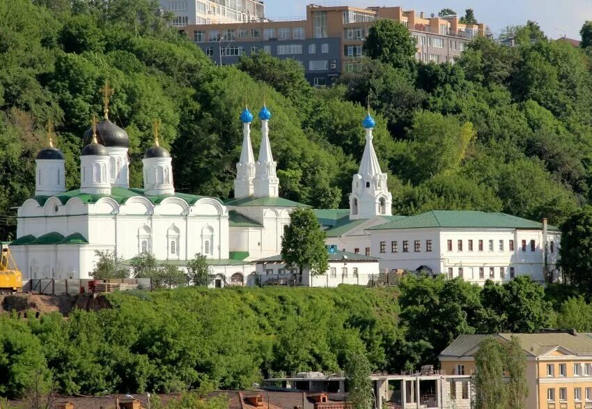 Нижний новгород монастырь фото Какой нижегородский монастырь древнее, Благовещенский или Печерский? ИСТОРИКИ РУ