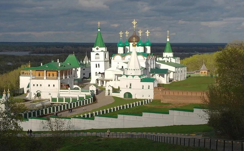 Нижний новгород монастырь фото Жемчужина земли Нижегородской. Часть 6. Ансамбль Печёрского монастыря Internetwa