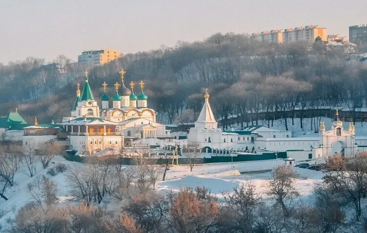 Нижний новгород монастырь фото Самые красивые храмы Нижнего Новгорода для туристов (фотоподборка) - Нижний сейч