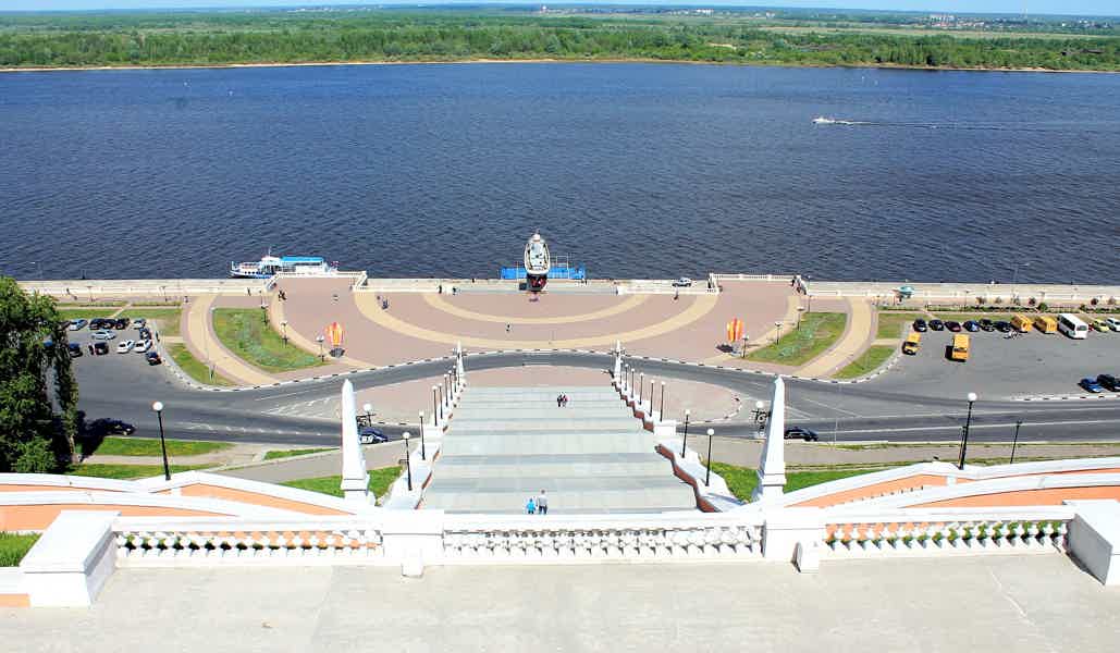 Нижний новгород набережная фото Обзорная экскурсия по Нижнему Новгороду - цена 4 000 ₽, отзывы, расписание