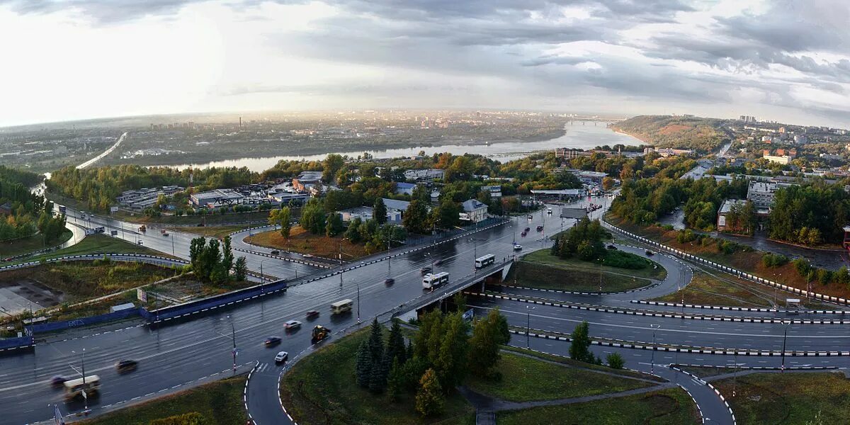 Нижний новгород нижегородский район фото Файл:Gagarin Avenue in Nizhny Novgorod.jpg - Википедия