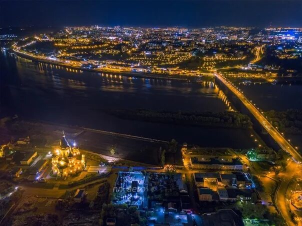 Нижний новгород ночью фото ❗ ️Due to massive shelling of energy infrastructure, power outages are introduced