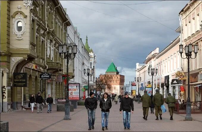 Нижний новгород покровская улица достопримечательности фото Неспешная прогулка / фото