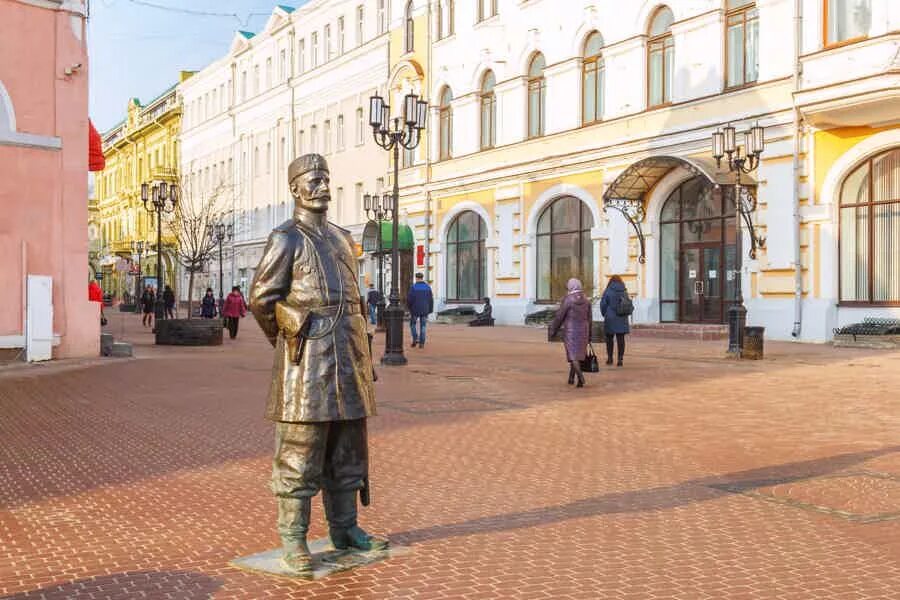 Нижний новгород покровская улица достопримечательности фото Большая Покровская: аудиотур по главной улице Нижнего Новгорода - цена 590 ₽, от