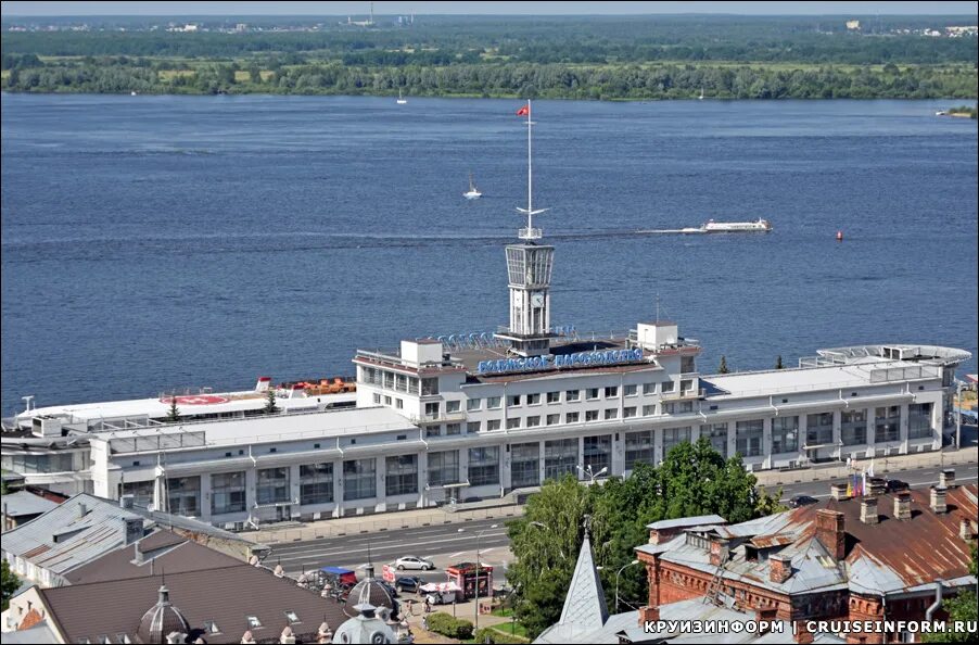 Нижний новгород речной вокзал фото Речной вокзал новгорода