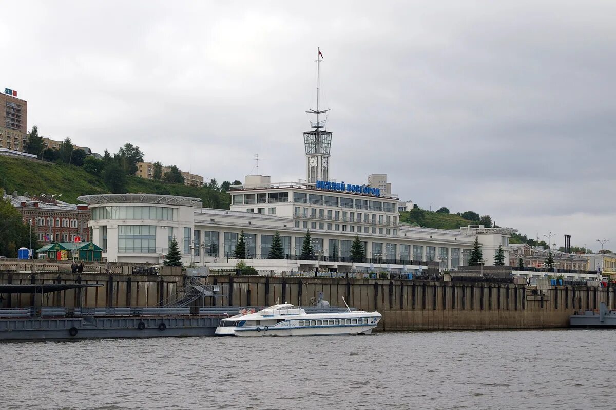 Нижний новгород речной вокзал фото Ракета-261. Нижний Новгород - Фото - Водный транспорт