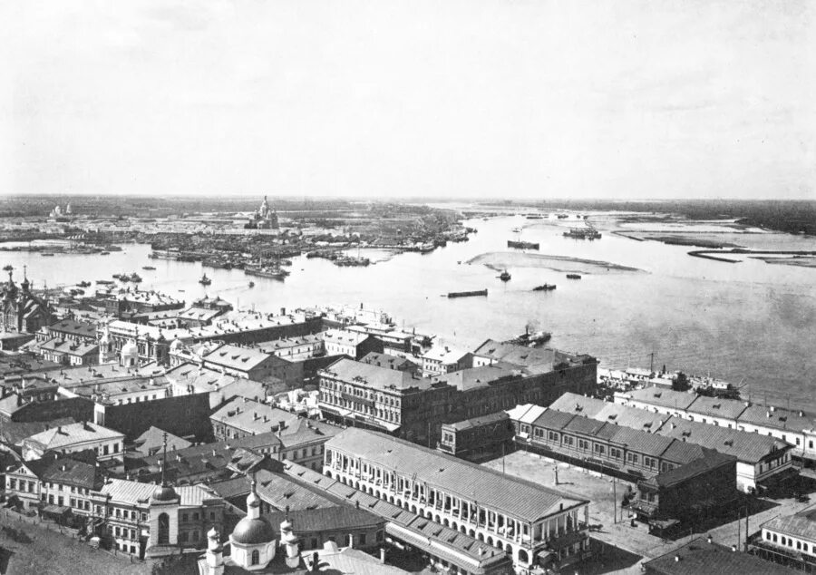 Нижний новгород старинные фото Нижегородская ярмарка глазами француза
