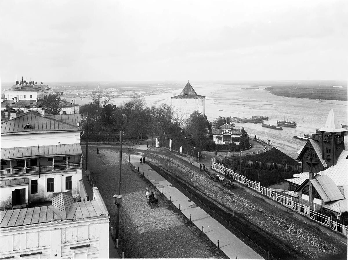 Нижний новгород старинные фото Файл:View of the St. George Tower of the Kremlin.jpg - Википедия