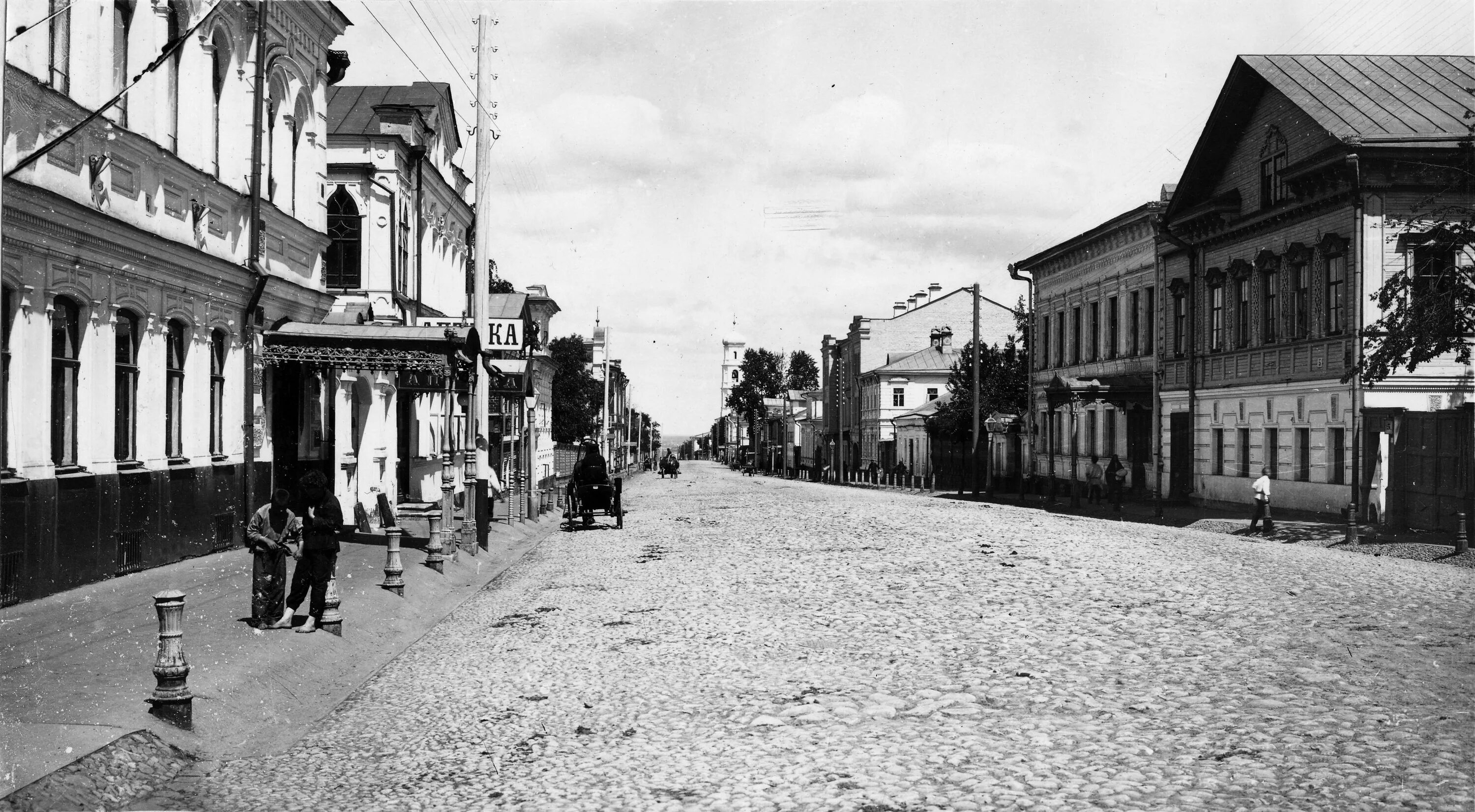 Нижний новгород старинные фото Файл:Ilyinskaya Street, Nizhny Novgorod. 1890.jpg - Википедия