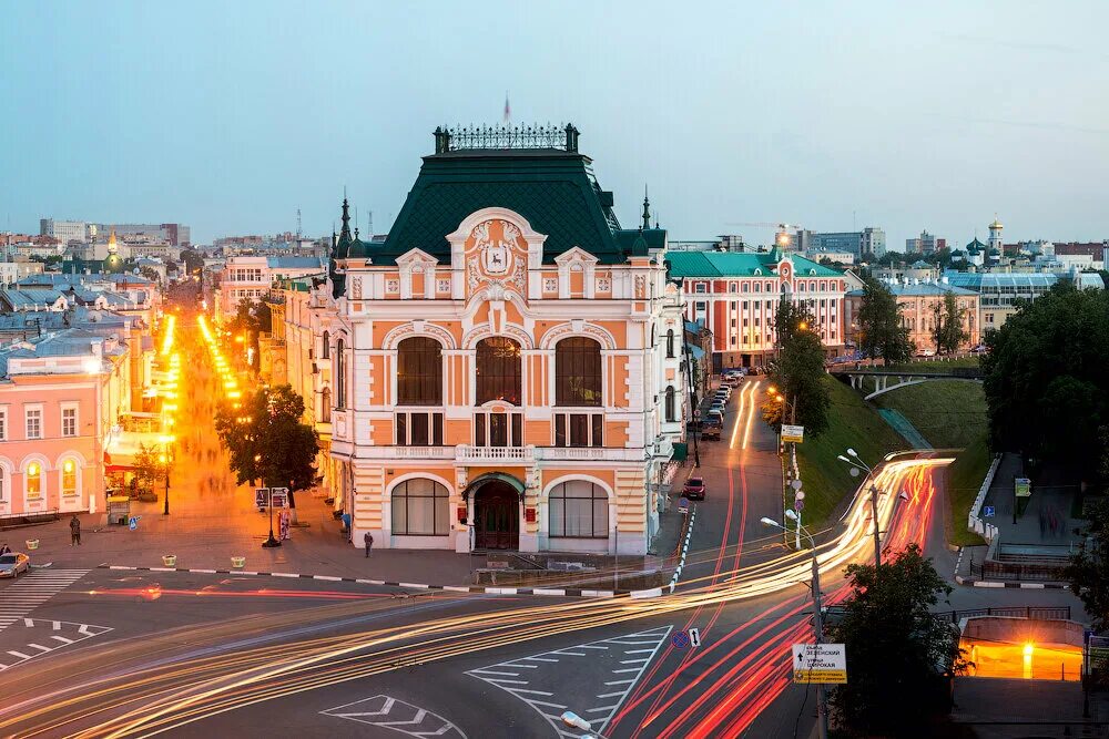 Нижний новгород центр фото Дворец Труда, landmark, attraction, Russia, Nizhny Novgorod, Minina and Pozharsk